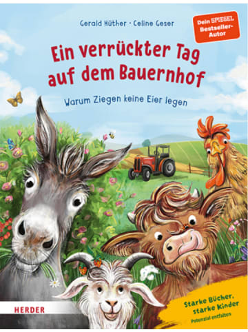 Herder Freiburg Buch - Ein verrückter Tag auf dem Bauernhof. Warum Ziegen keine Eier legen