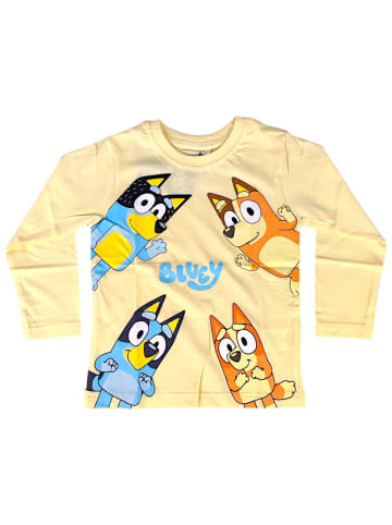 Bluey Langarmshirt Bluey & Bingo in Gelb