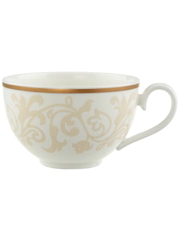 Villeroy & Boch Frühstückstasse Ivoire 310 ml weiß-gold in weiß-gold