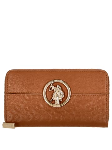 U.S. Polo Assn. Bettendorf - Damengeldbörse 19 cm in tan