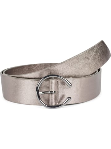 styleBREAKER Taillengürtel in Silber Metallic