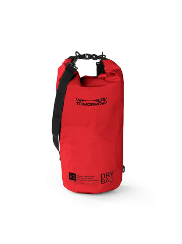 Where Tomorrow Wasserdichte Tasche PVC dry bag - Style 01 - 20L - rot