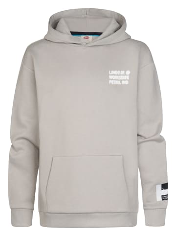 Petrol Industries Hoodie mit Grafik-Print forgepark in Schwarz