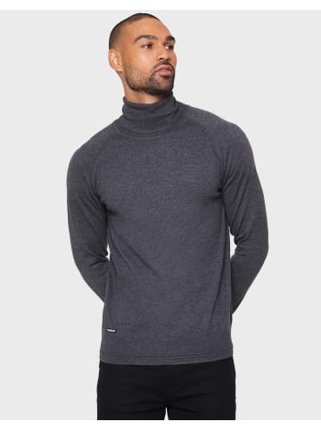 Threadbare Rollkragenpullover Lance in Charcoal