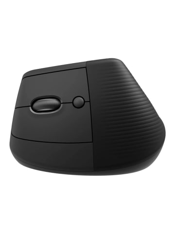 Logitech Ergonomische Maus für Linkshänder mit Bluetooth in Grau