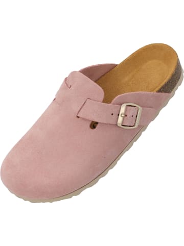palado Clogs in rosa velours