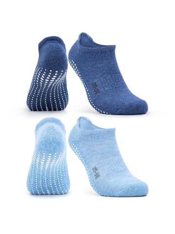 Occulto 2er Pack Yogasocken Mady in Navy-Blau