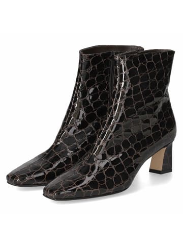 Brunate Schlupfstiefel in schwarz