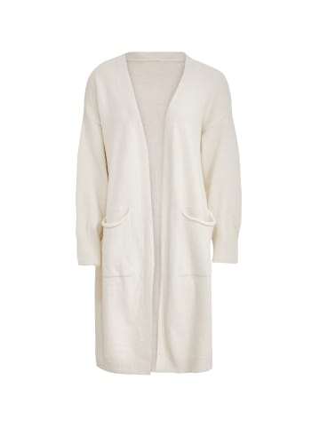 aleva Damen Strickjacke in Wollweiss