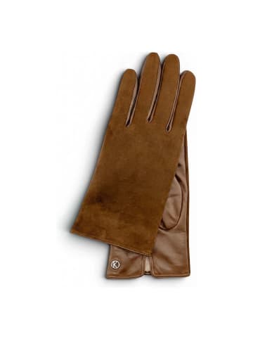 Kessler Maya Suede Handschuhe Leder tobacco