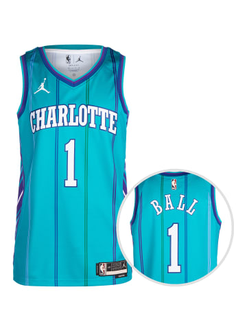 Jordan Basketballtrikot NBA Charlotte Hornets LaMelo Ball Swingman in blau