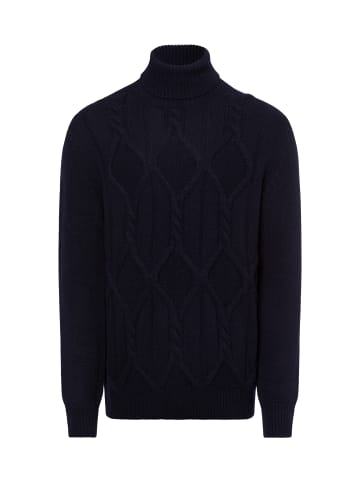 Nils Sundström Pullover in marine - 0001