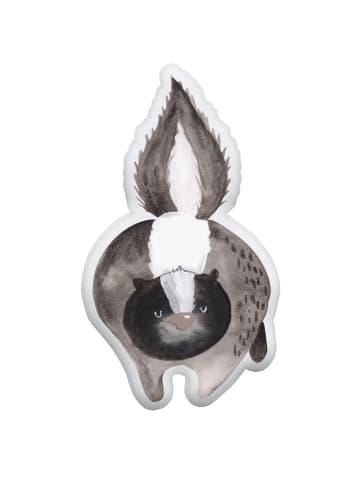 Mr. & Mrs. Panda Dekokissen Stinktier Angriff ohne Spruch in Weiß