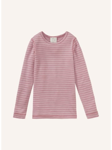 Hessnatur Langarmshirt Slim in pfingstrose