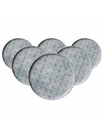 Ritzenhoff & Breker 6er Set Dessertteller Porto ø 21,5 cm in grau