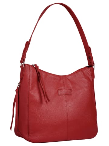 Bruno Banani Shopper echt Leder in rot