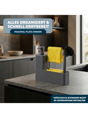 eluno Spülbecken Organizer ca. 20,5 x 22,5 x 6,5 cm (B/H/T)