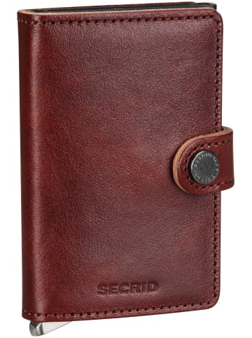 Secrid Geldbörse Premium Miniwallet Basco in Brown