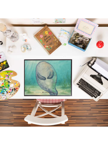 Mr. & Mrs. Panda schreibtischunterlage Seekuh Happy Design ohne ... in Weiß