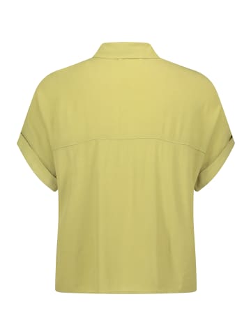 CARTOON Oversize-Bluse mit Kragen in Moss