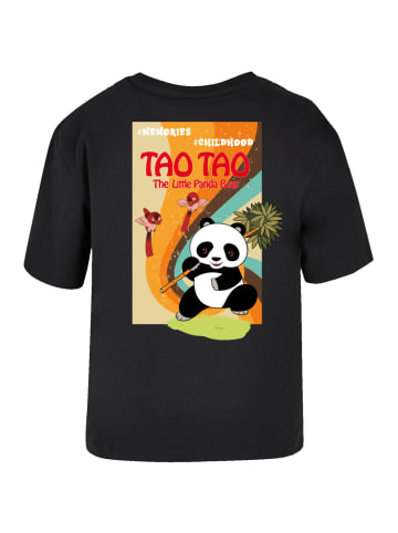 F4NT4STIC Everyday Tee Tao Tao Heroes of Childhood in schwarz