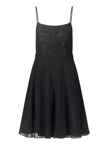 Vera Mont Cocktailkleid mit Spitze in Schwarz