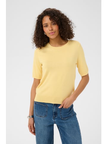 Kaffe Strickpullover KAlizza Regular fit in Sunlight