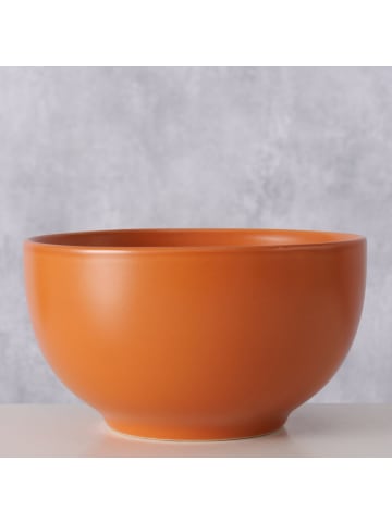 Boltze Keramik Müslischale Pastell in Orange