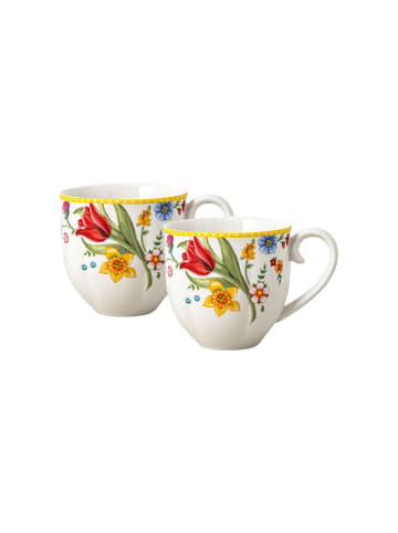 Villeroy & Boch 2er Set Henkelbecher Spring Awakening 390 ml in bunt