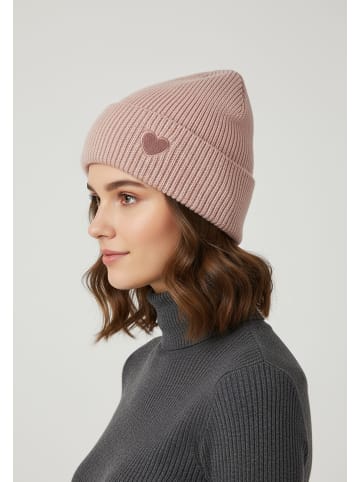 Faera Weiche, gestrickte Mütze für kühle Tage, stylisch und warm in Rosa