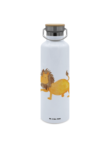 Mr. & Mrs. Panda Warmhalteflasche Sternzeichen Löwe ohne Spruch in Weiß