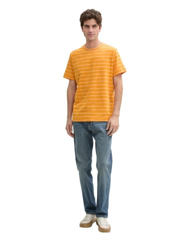 Tom Tailor Rundhals T-Shirt für Herren in orange