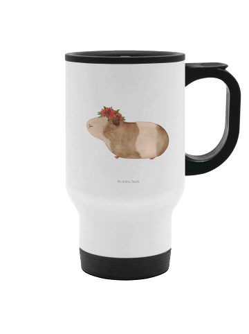 Mr. & Mrs. Panda To Go Becher Meerschweinchen Weisheit ohne Spruch in Weiß