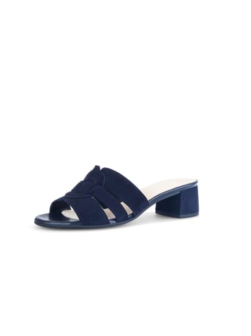 Gabor Fashion Pantoletten in blau