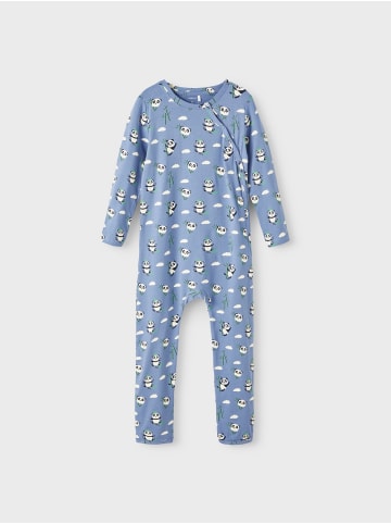 name it Unisex Strampler 2er Pack mit Panda Design in Blau