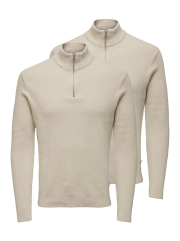 ONLY & SONS Sweattroyer Phil in Silver lining
