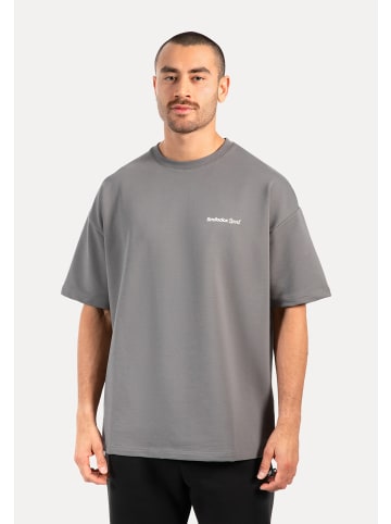 SMILODOX T-Shirt Tamio in Anthrazit