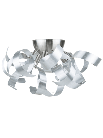 Beliani Wandleuchten ICANA in Silber - (W) 38 x (H) 19 x (L) 38 cm