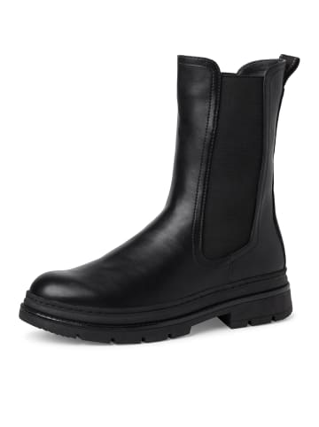 Tamaris Reißverschlussstiefelette in schwarz