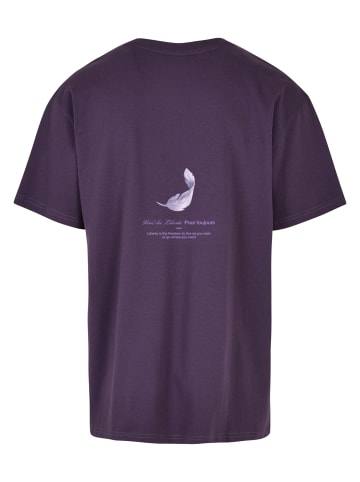 Mister Tee T-Shirts in purplenight