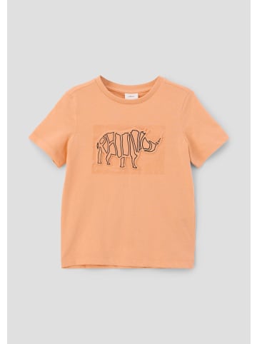 s.Oliver T-Shirt kurzarm in Orange
