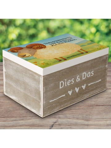 Mr. & Mrs. Panda Aufbewahrungsbox Sternzeichen Widder Design mit... in Weiß