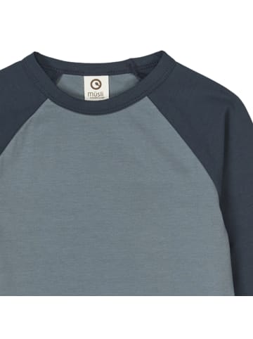 müsli Langarmshirt 1512108500 in blau