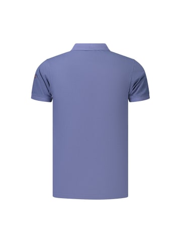 NORWAY 1963 Blau Herren Poloshirt aus Baumwolle