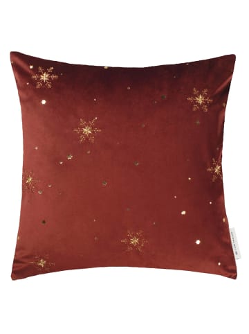 Tom Tailor Zierkissenhülle WEIHNACHTSKISSEN in Rost