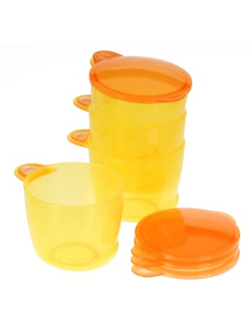 Vital Baby Baby´s erste Snackschale mit Deckel 4 Stk. orange