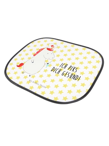 Mr. & Mrs. Panda sonnenschutz Einhorn Krankenschwester mit Spruch in Weiß