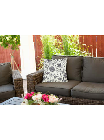 JACK Outdoor Dekokissen Motiv 45x45cm inkl. Füllung Vintage Flowers