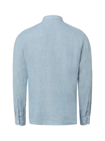 Nils Sundström Freizeithemd in blau