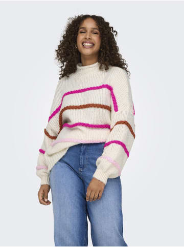 ONLY Carmakoma Strickpullover in Birch